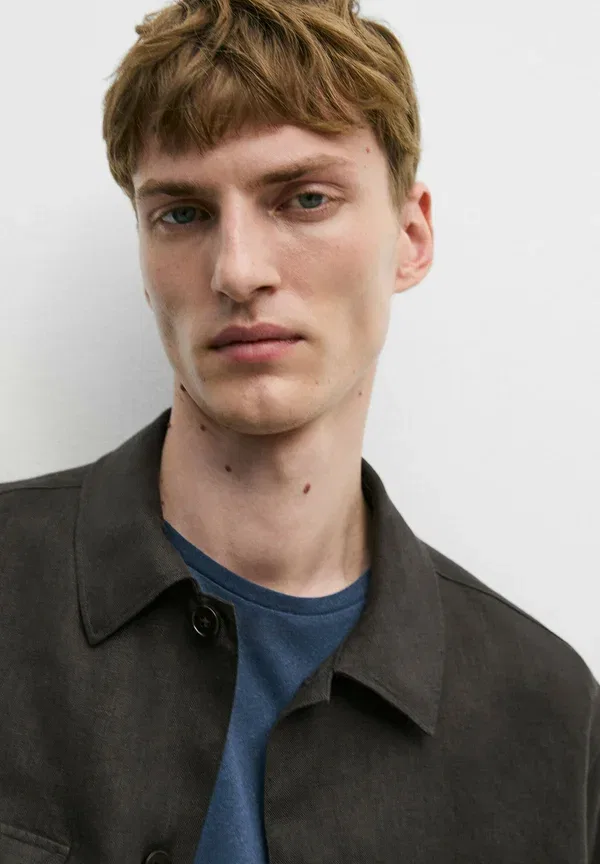 Куртка Massimo Dutti, синий — фото 4