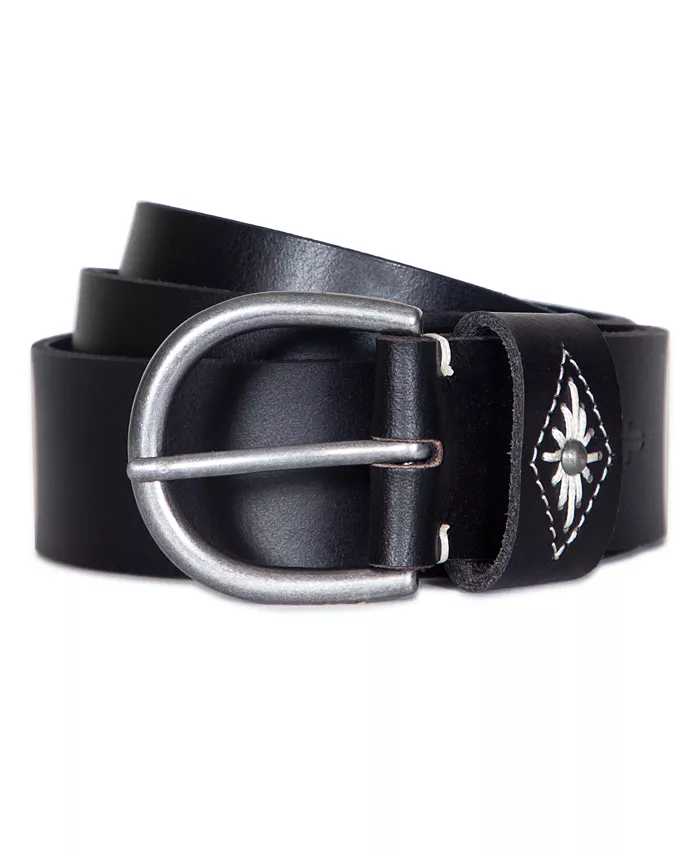

Женский пояс с вышивкой на петле Loop Belt Frye, черный