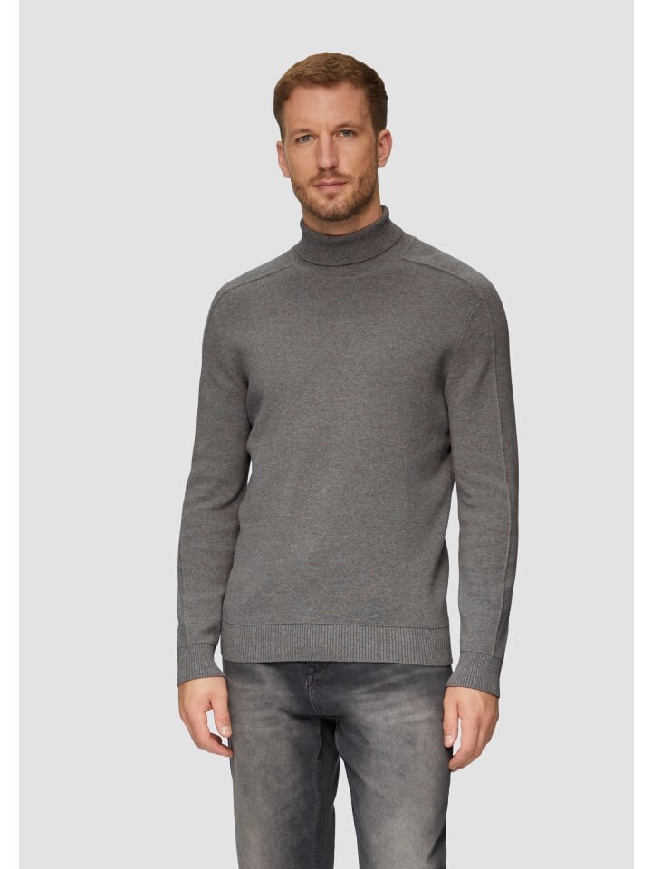 

Пуловер s.Oliver Strickpullover langarm, серый