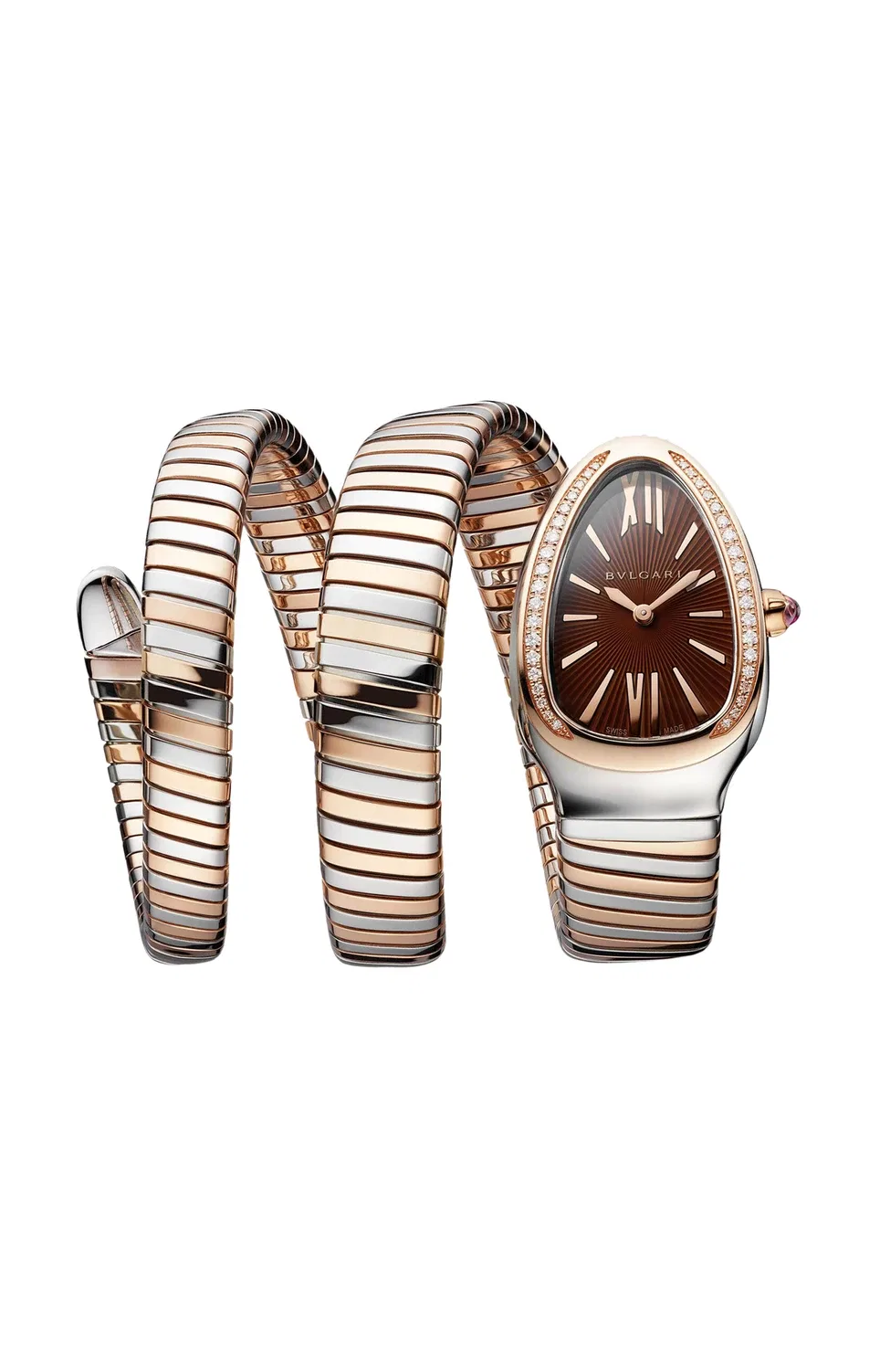 СЕРПЕНТИ ТУБОГАЗ КВАРЦ - SP35C11SPGD.2T - SP35C11SPGD.2T BULGARI, золотой