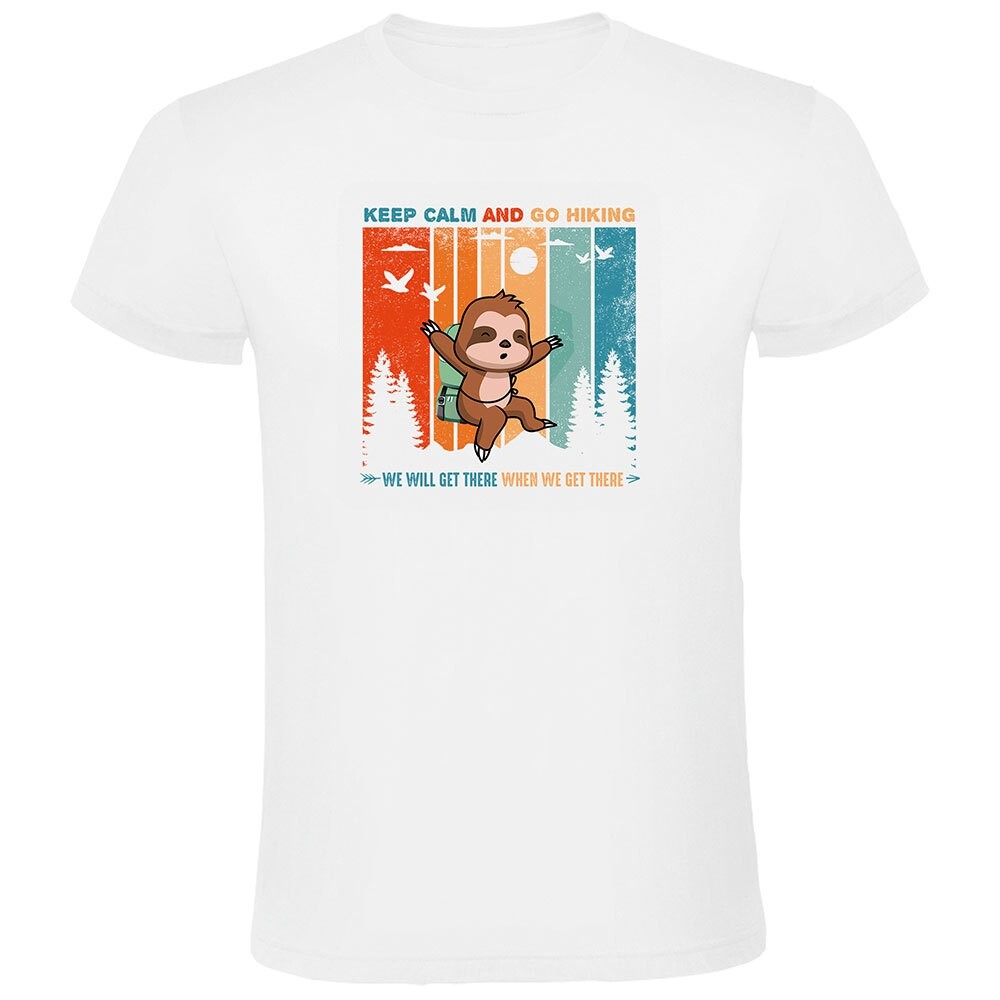 

Футболка Kruskis Keep Calm Sloth, белый