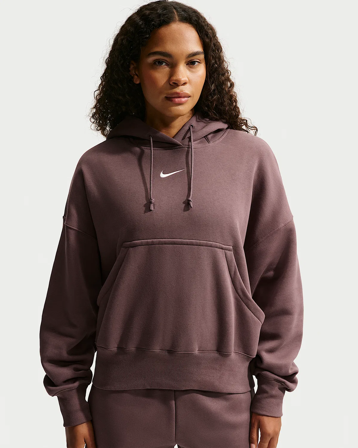 Женский оверсайз-худи Nike Sportswear Phoenix Fleece, Tattoo/Sail