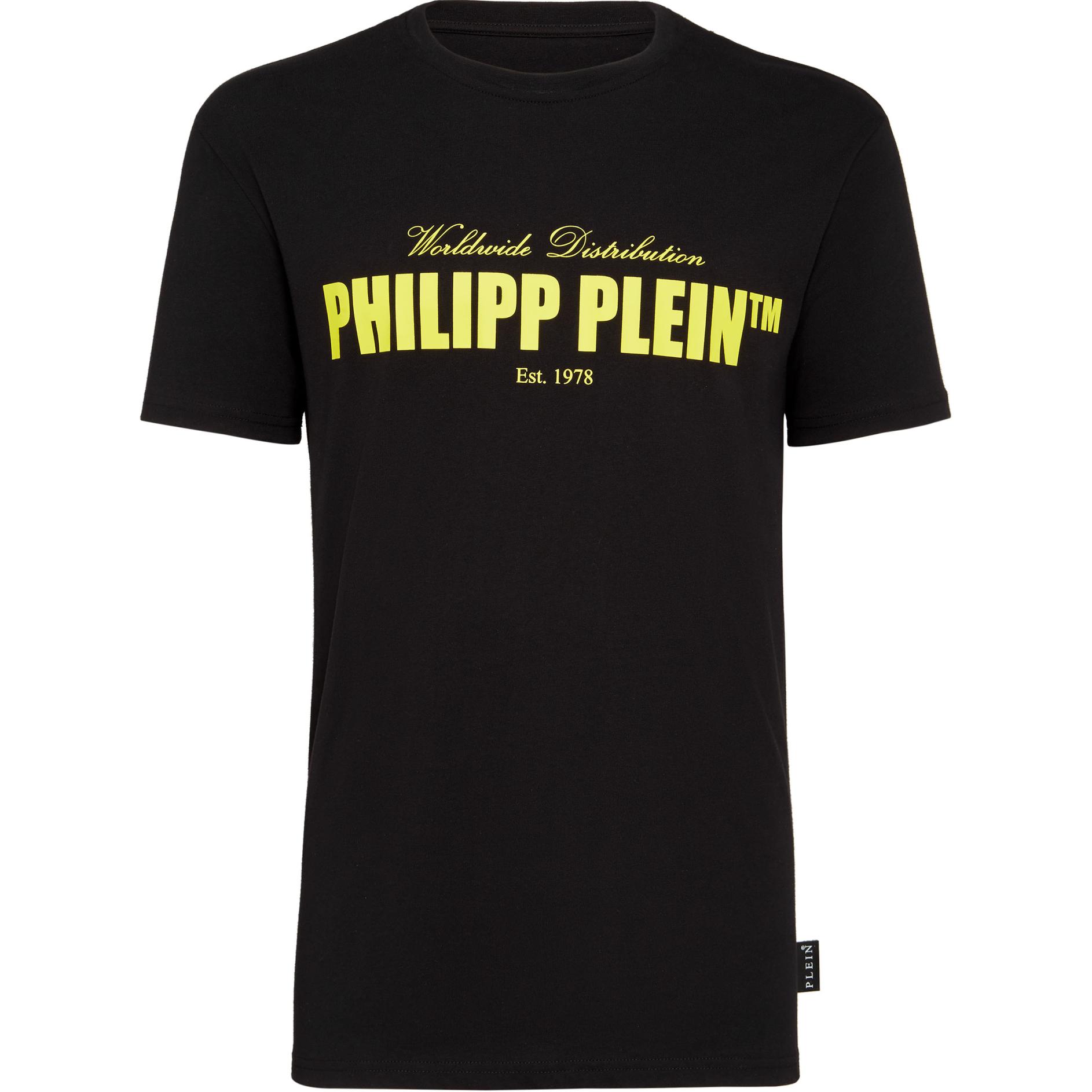 

PHILIPP PLEIN Футболка мужская черная