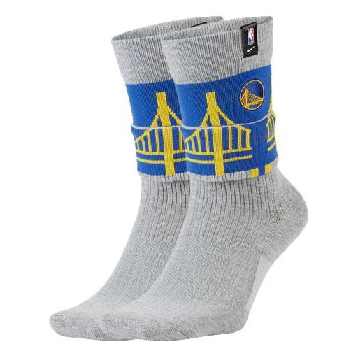 

Носки Nike Unisex Golden State Warriors Courtside Nba Sports Socks 1 Packs Gray CK6896-063