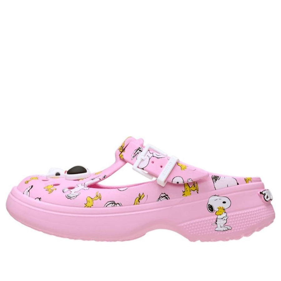 

Сандалии Crocs x Peanuts Snoopy Mary Jane Clog 'Peanuts and Woodstock', розовый