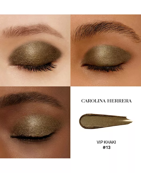 Шикарные тени для век Carolina Herrera, 13- vip khaki (shimmer) — фото 3