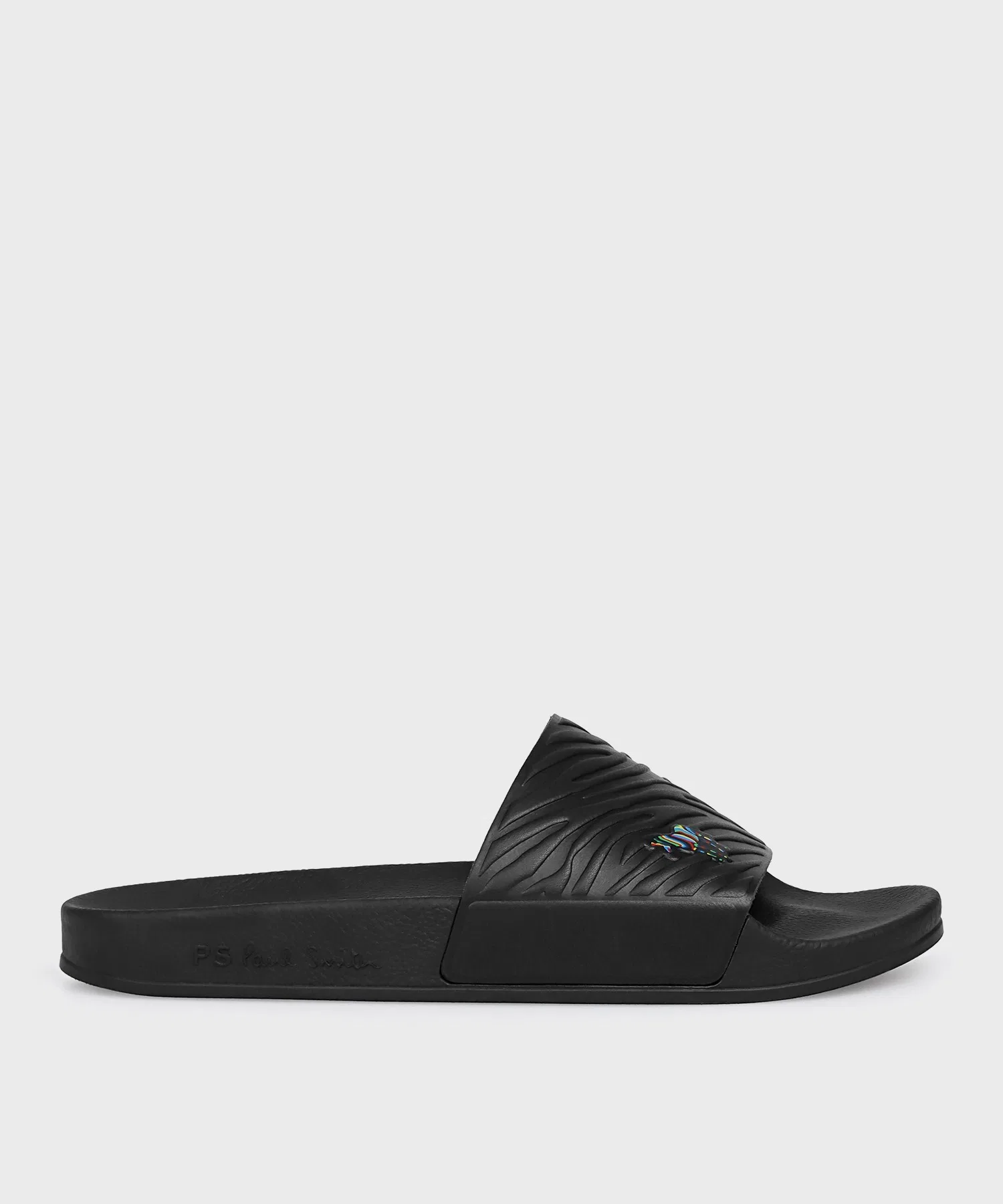 Мужские сланцы с логотипом PS Paul Smith чёрные