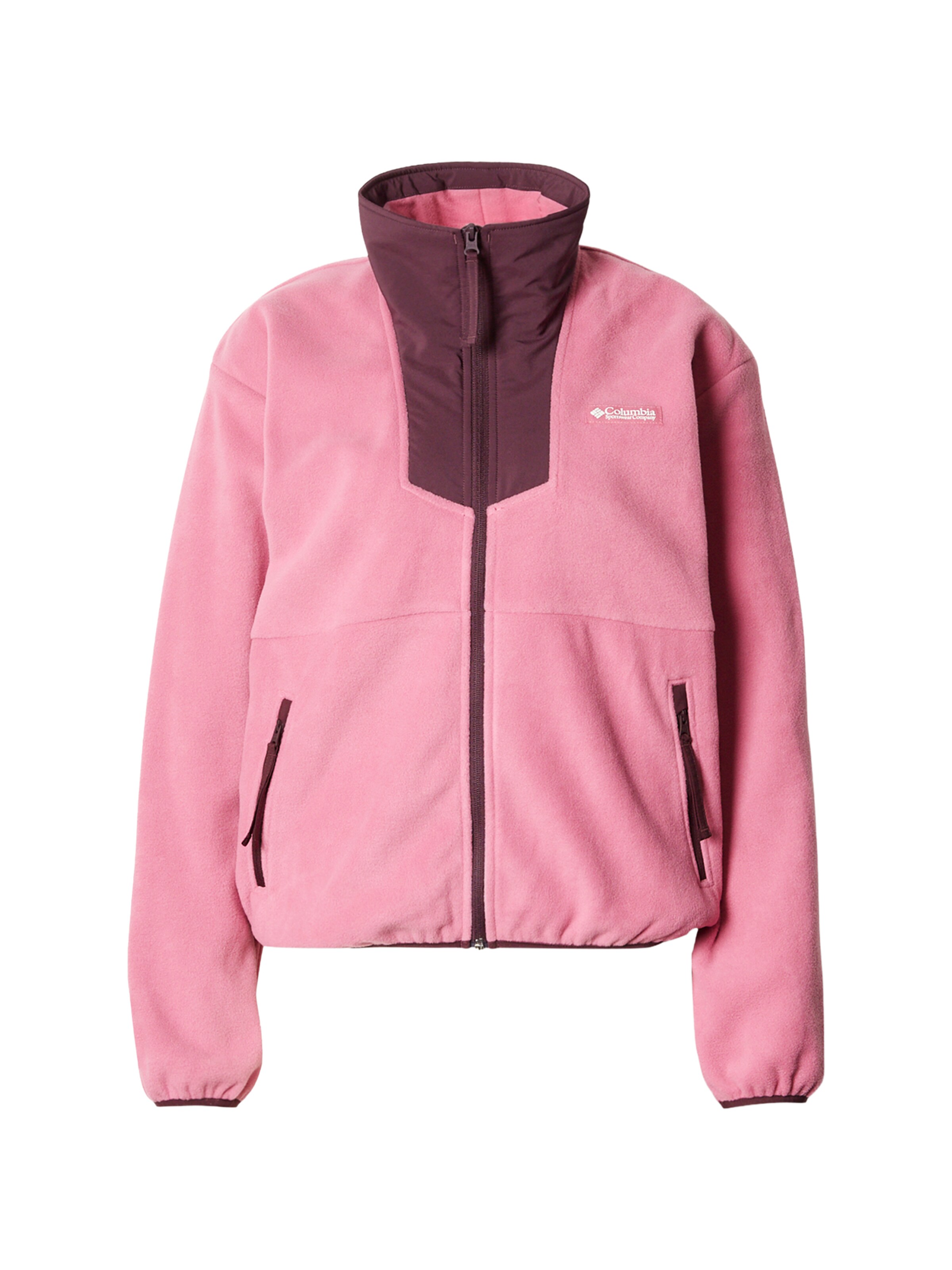 

COLUMBIA Атлетическая худи на молнии 'Sequoia Grove' в цвете бордо, светло-красный