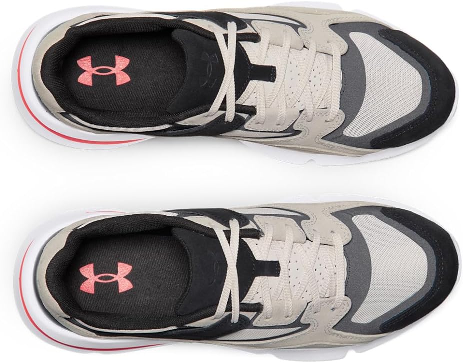 Кроссовки Under Armour Forge 96 Reissue из замши унисекс для взрослых, черный/серый — фото 4