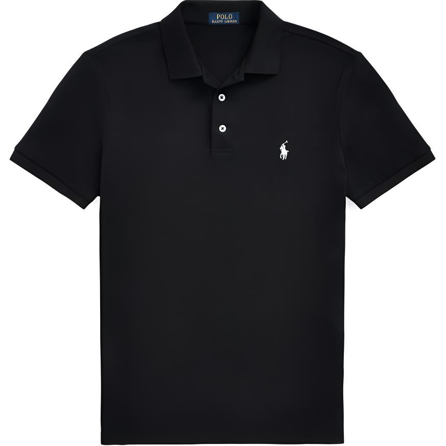 Футболка поло мужская черная FW24 Polo Ralph Lauren — фото 2