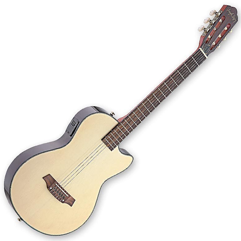 

Акустическая гитара Angel Lopez Electric Solid Body Classical Guitar w/ Cutaway EC3000CN