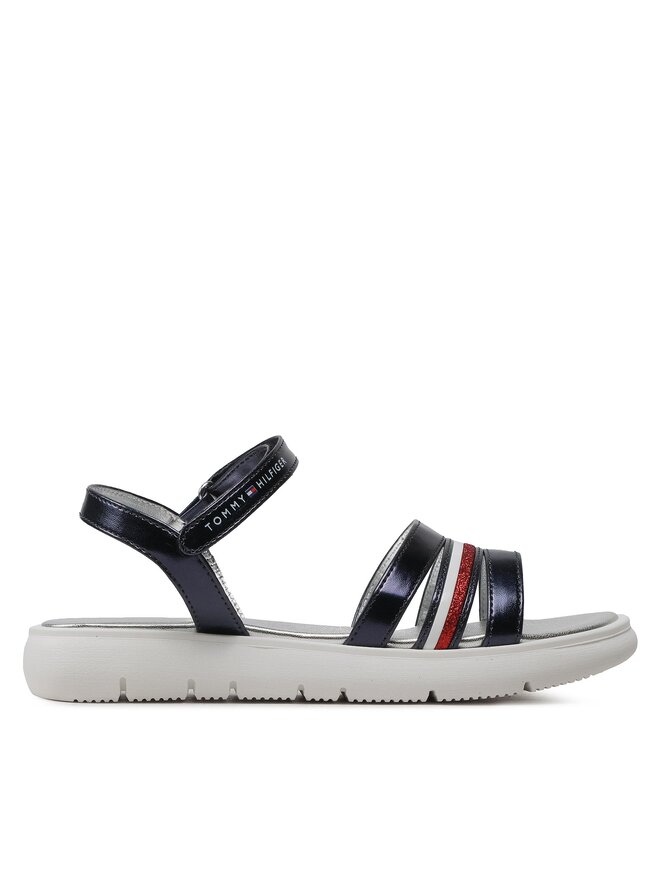 

Сандалии Stripes Velcro T4A2-32771-1372 Tommy Hilfiger, темно-синий