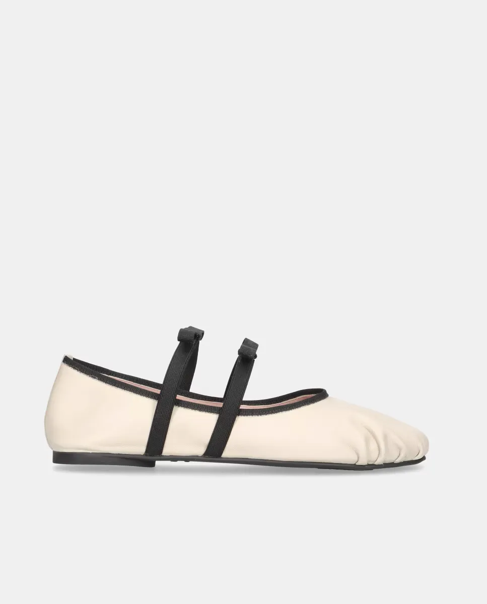 

Женские балетки Lea из мягкой наппы Pretty Ballerinas, цвет Natural