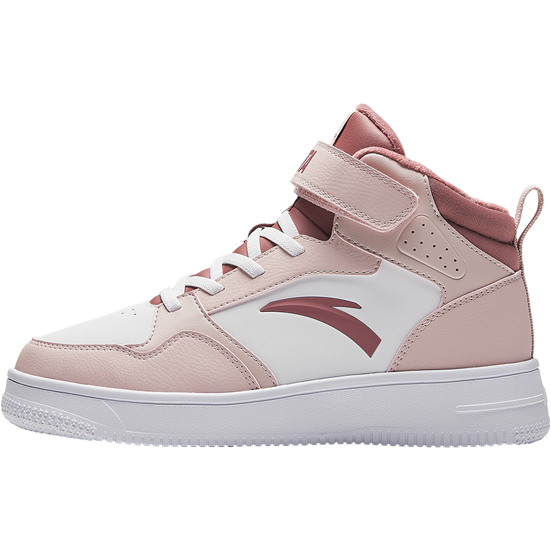 

Antakids Легкие амортизирующие утепленные высокие детские кроссовки для скейтбординга White Pink для подростков