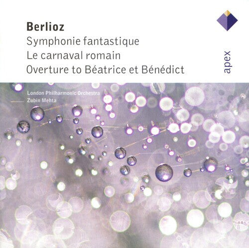 

CD диск Berlioz / Lpo / Mehta: Symphonie Fantastique / Carneval Roman / Beatrice
