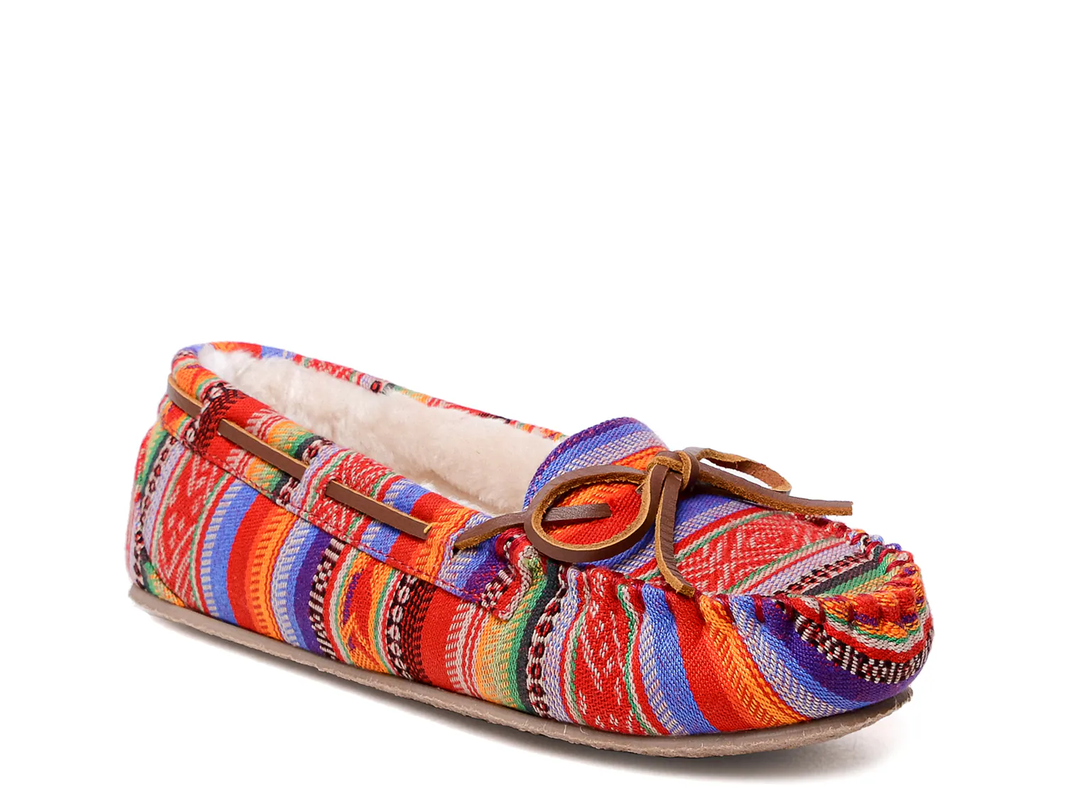Тапочки Cally Moccasin Slipper Minnetonka, цвет multicolor