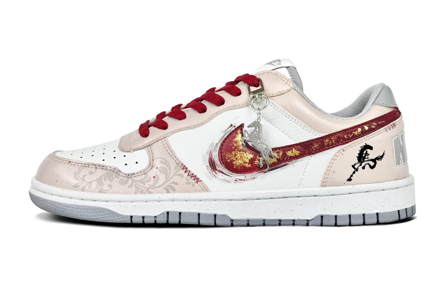 

Nike Big Golden Saddle Straddles The Clouds устойчивые к истиранию низкие кроссовки для скейтбординга мужские