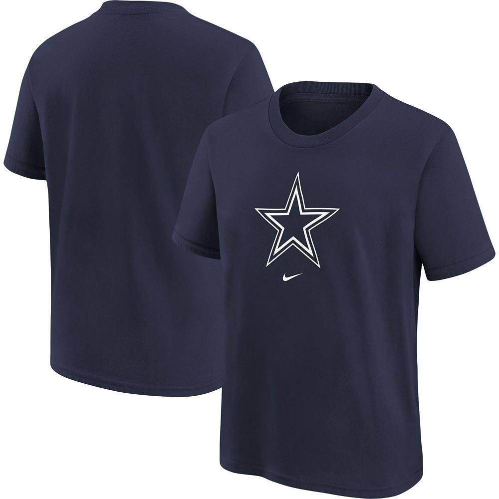 

Темно-синяя футболка Nike Dallas Cowboys Team для дошкольников с надписью, цвет Cow Navy