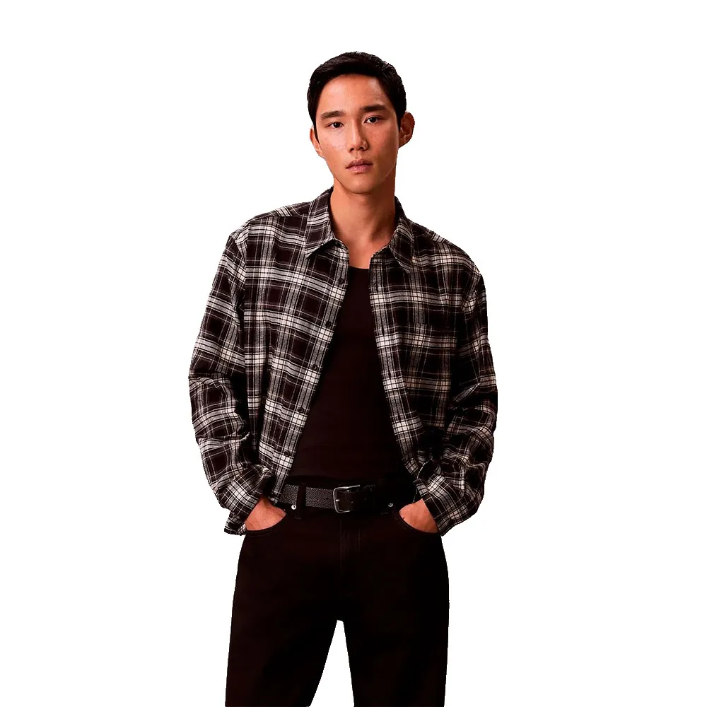 

Рубашка свободного кроя Calvin Klein Jeans LV04RE114G, черный