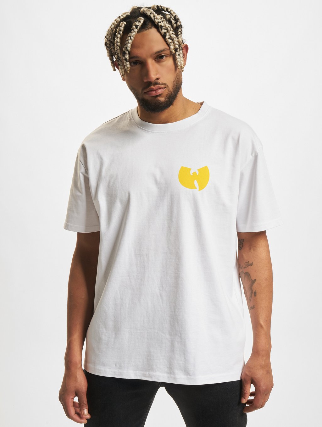 

Футболка с принтом WU TANG LOVES NY OVERSIZE Mister Tee, белый