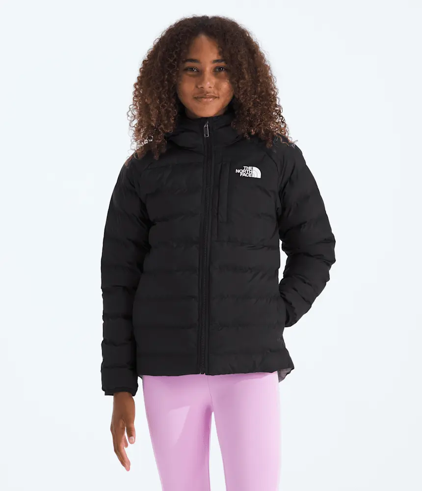 

Двусторонняя куртка Perrito с капюшоном для девочек The North Face, TNF Black/Smoked Pearl