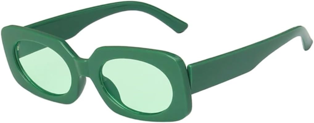 

Солнцезащитные очки с защитой UV400 | Линзы конфетного цвета, маленькая оправа | Для женщин и мужчин, для занятий спортом на открытом воздухе и вождения DSVIGF, Green Green