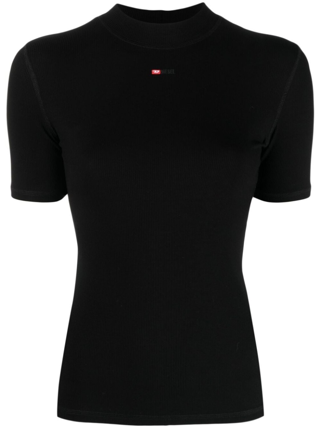 

Diesel футболка T-Mokky с воротником-стойкой, черный