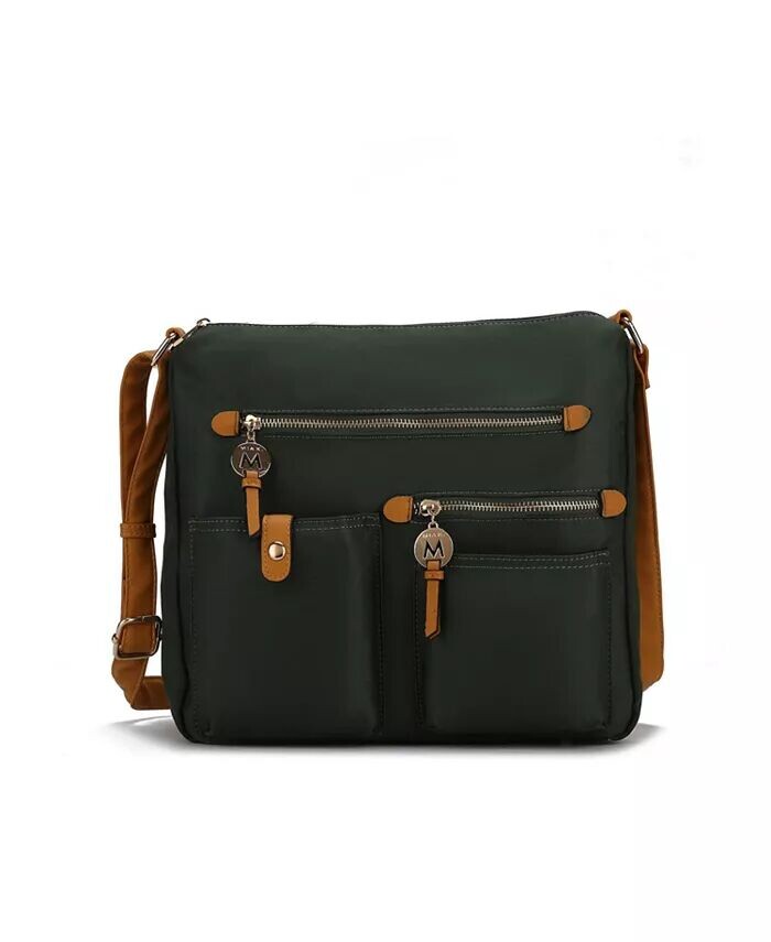 

Нейлоновая сумка через плечо Serena в стиле колор-блок от Mia K Mkf Collection, желтый