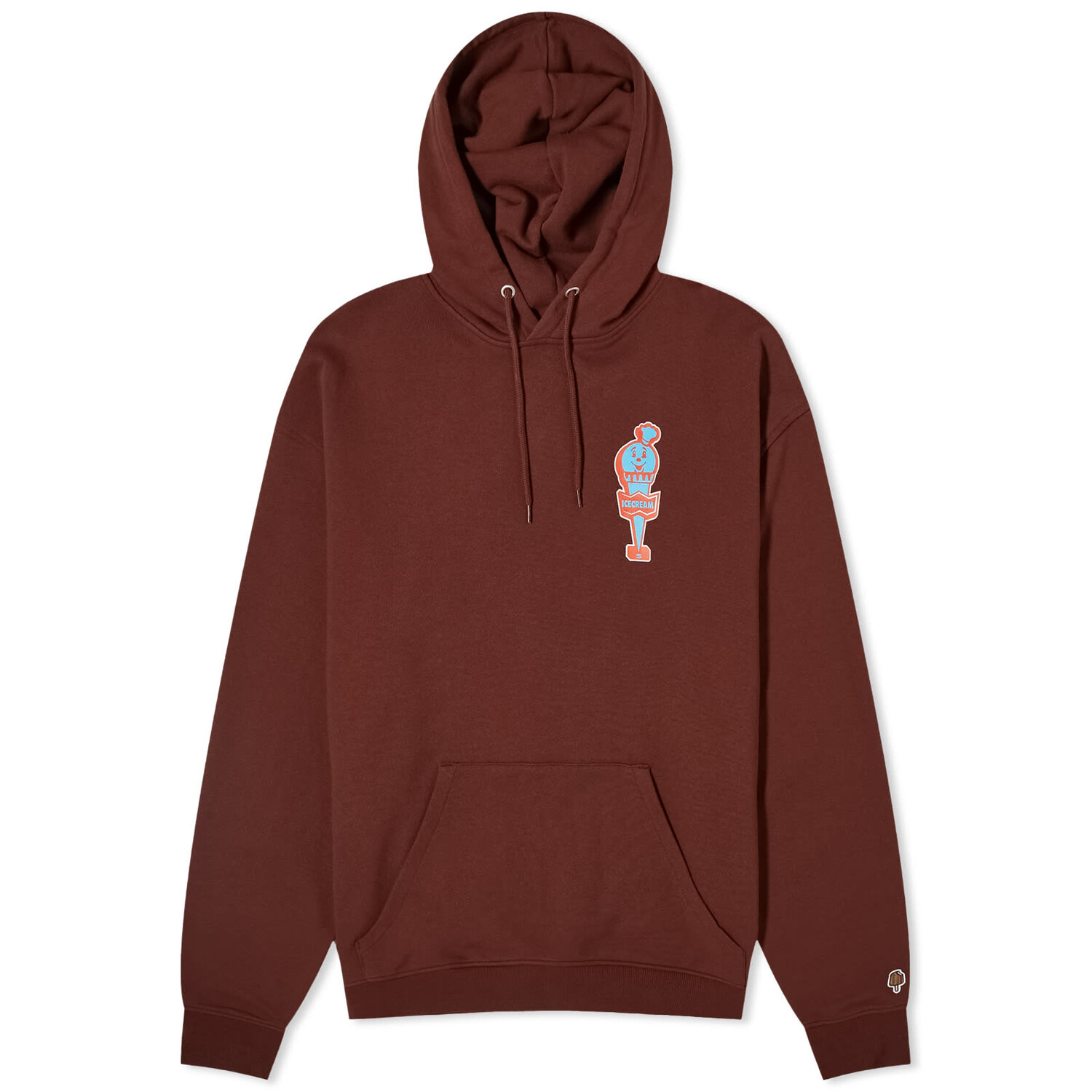 

Худи Icecream We Serve It Best Hoody, коричневый