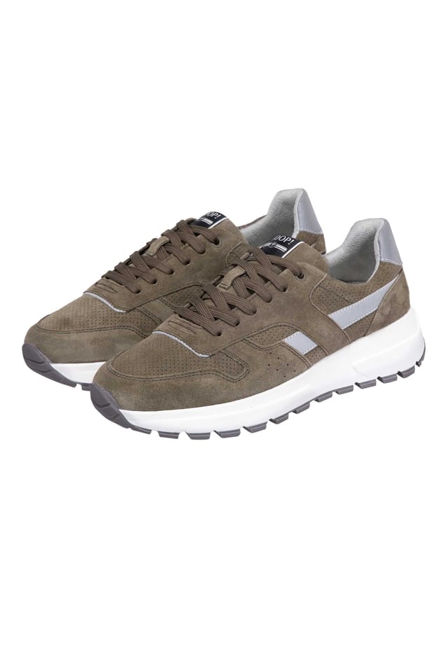 Кроссовки - velluto new hannis sneaker xd6 кожа шнуровка логотип Joop!, мультиколор — фото 2