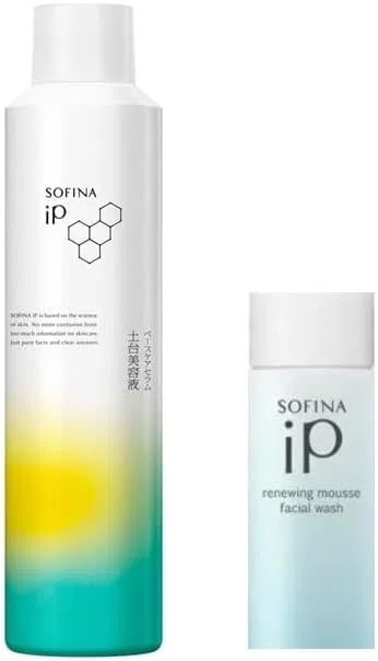 Набор — Для лица с пеной iP Base Care Serum, 225 г, набор с очищающей пеной 30 г