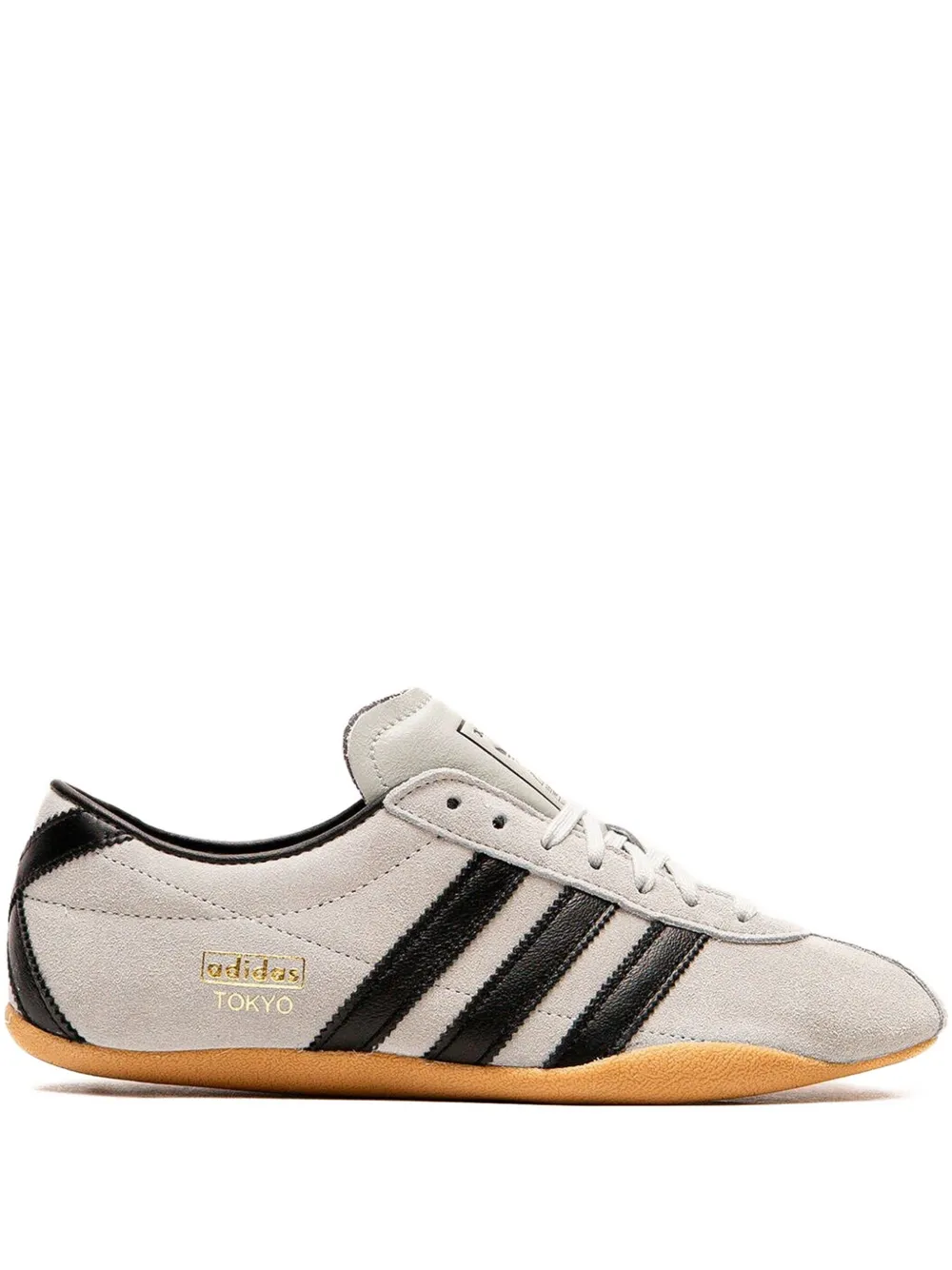 Замшевые кроссовки Tokyo adidas, серый