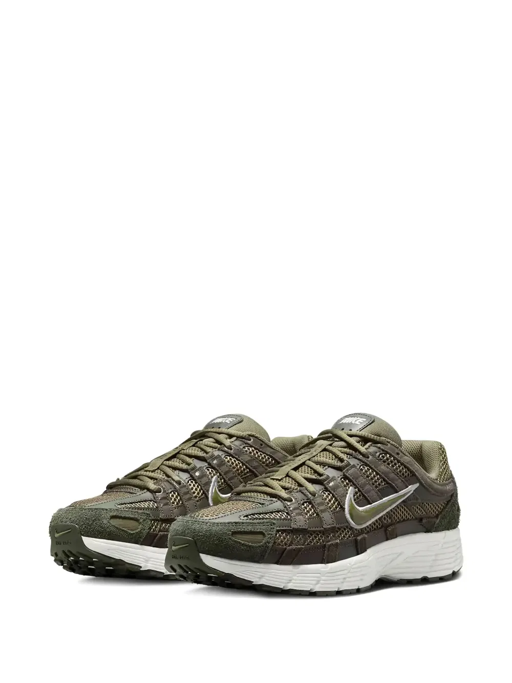Сетчатые кроссовки P-6000 Nike, зеленый — фото 2