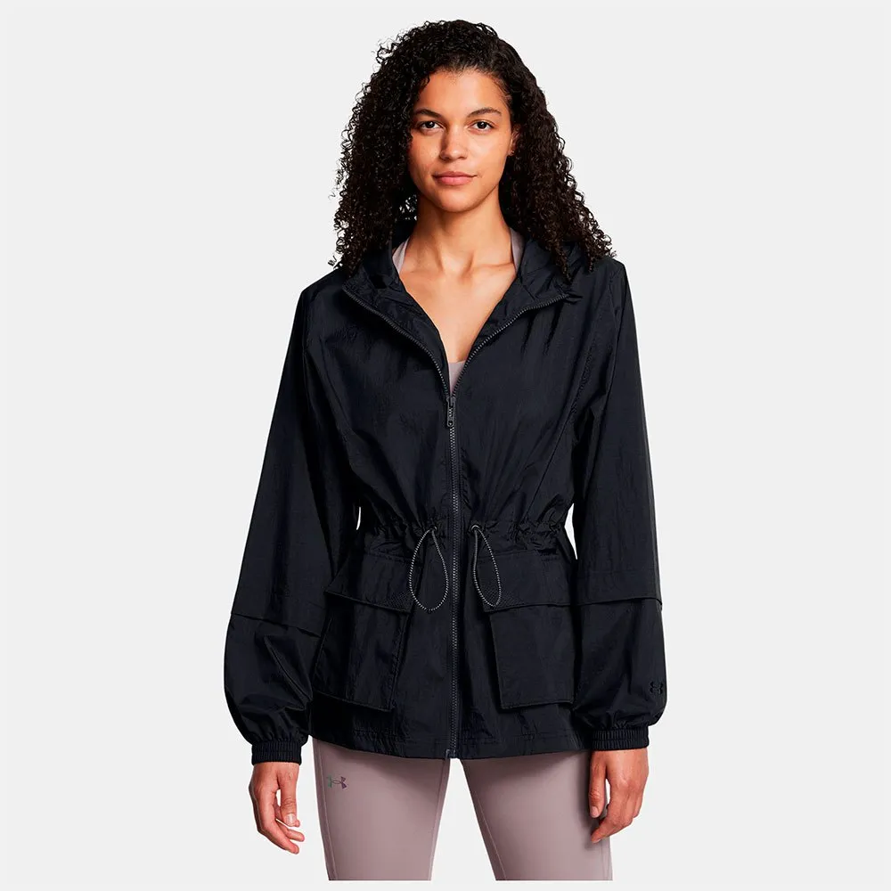 

Куртка Under Armour Crinkle Woven, черный