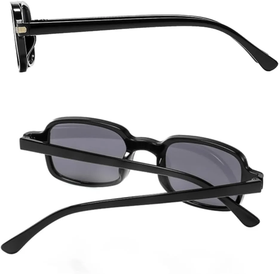 

Солнцезащитные очки для мужчин и женщин - защита UV400 - линзы цвета "рисовый панк" для занятий спортом на открытом воздухе и вождения DSVIGF, Transparent