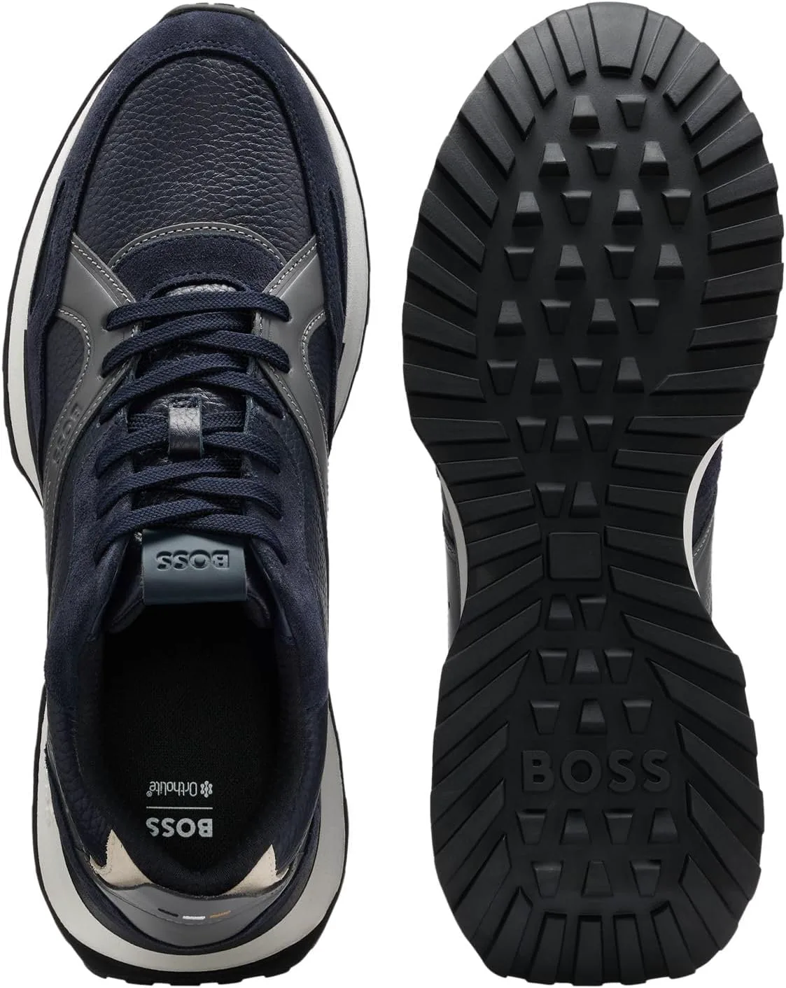 Кроссовки BOSS Mens Jonah Runn Sdltb, синий — фото 4