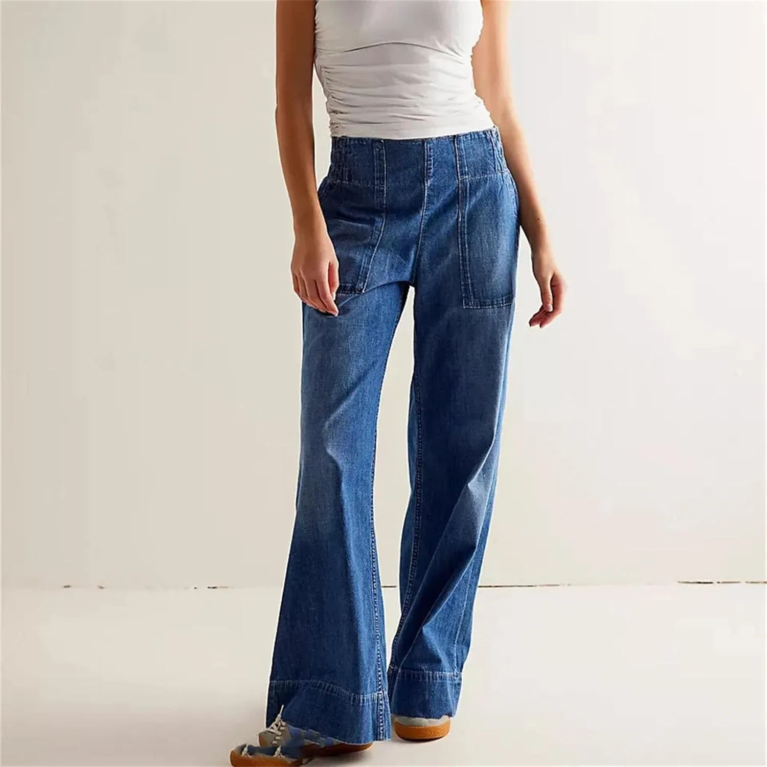 Джинсы, свободные прямые, Women's Denim, A — фото 4