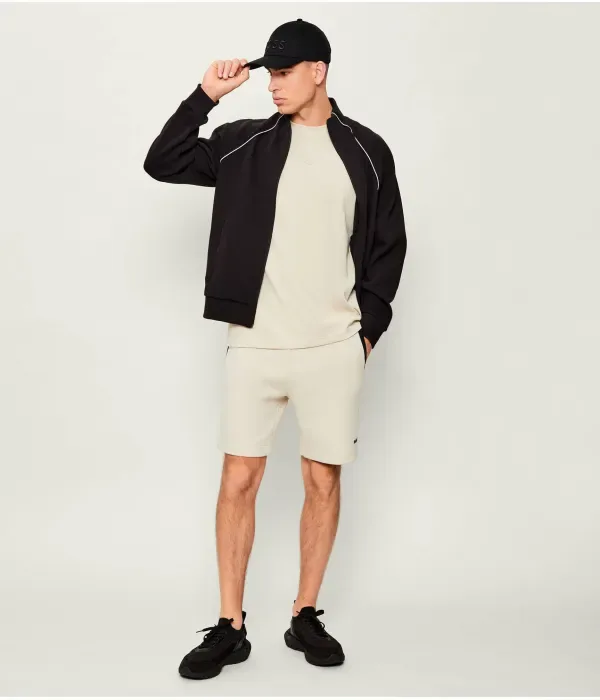 Футболка 10 oversize fit Boss Green, бежевый — фото 2