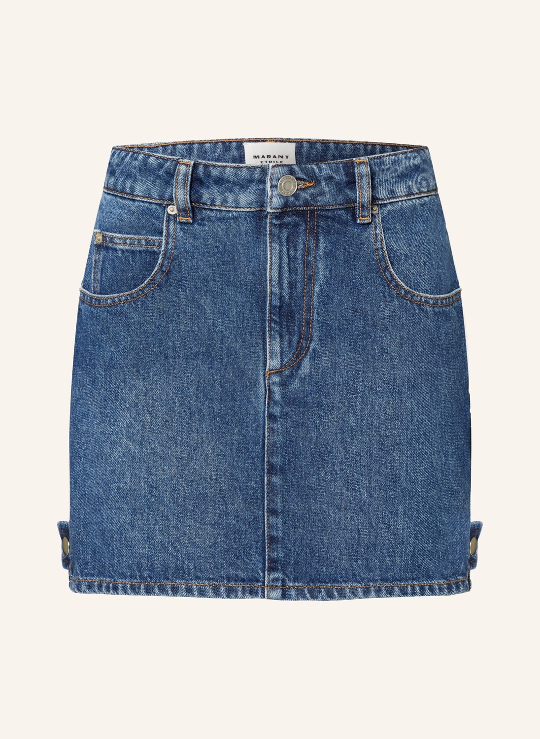 

Джинсовая юбка Стесси Marant Étoile, синий