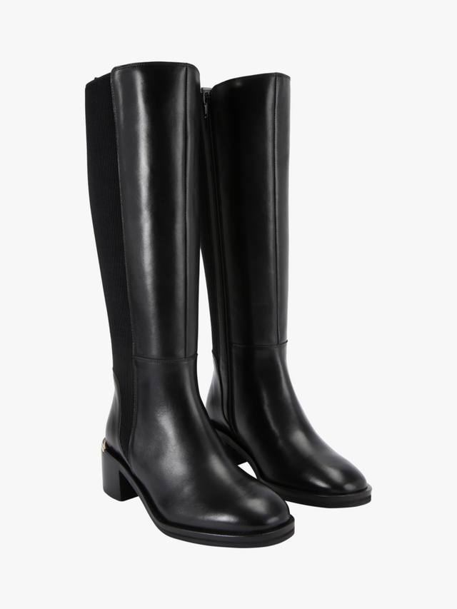 Ботинки Liberta Leather до колена Carvela, Black — фото 3