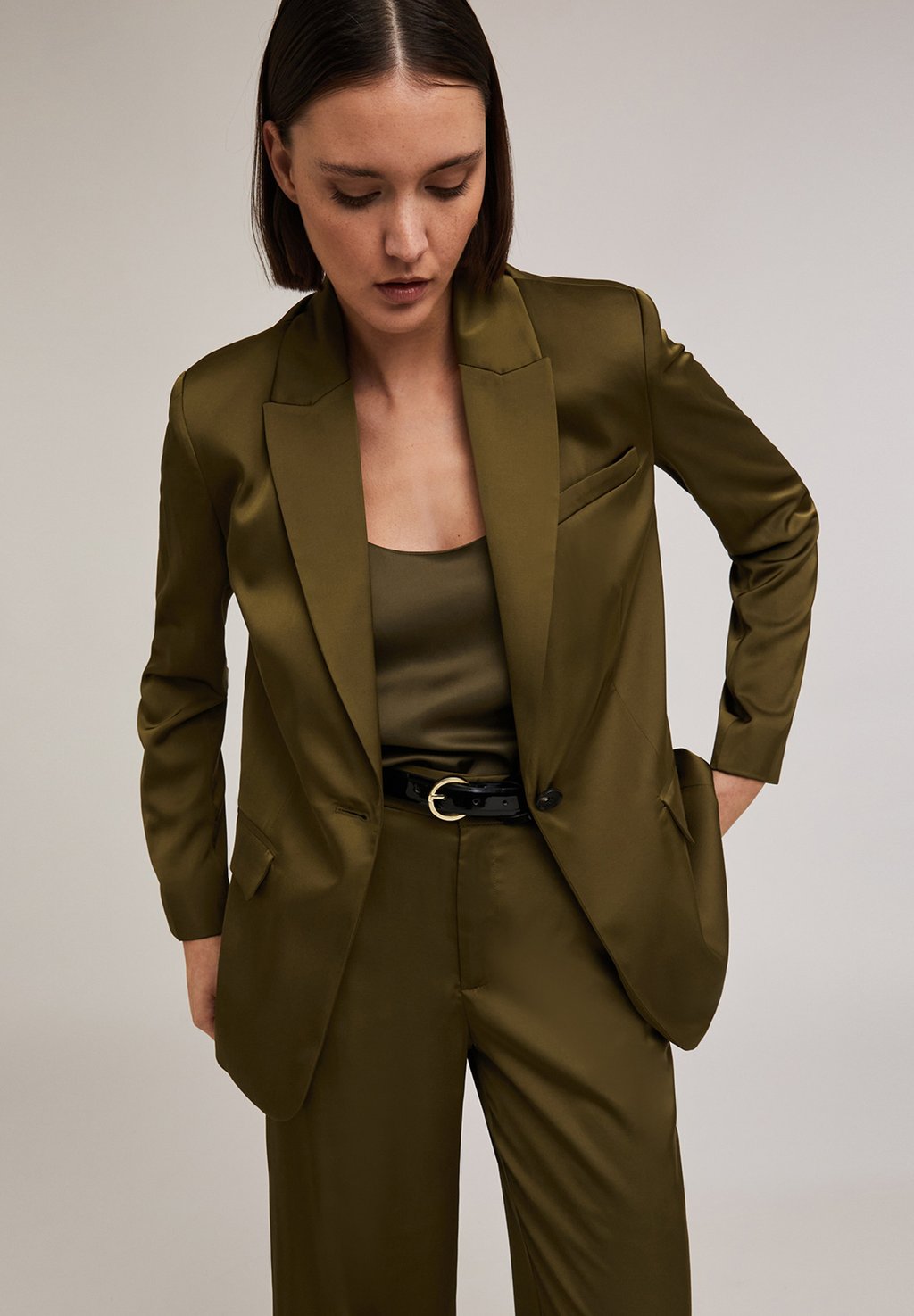 

Блейзер Motivi, цвет Verde Militare
