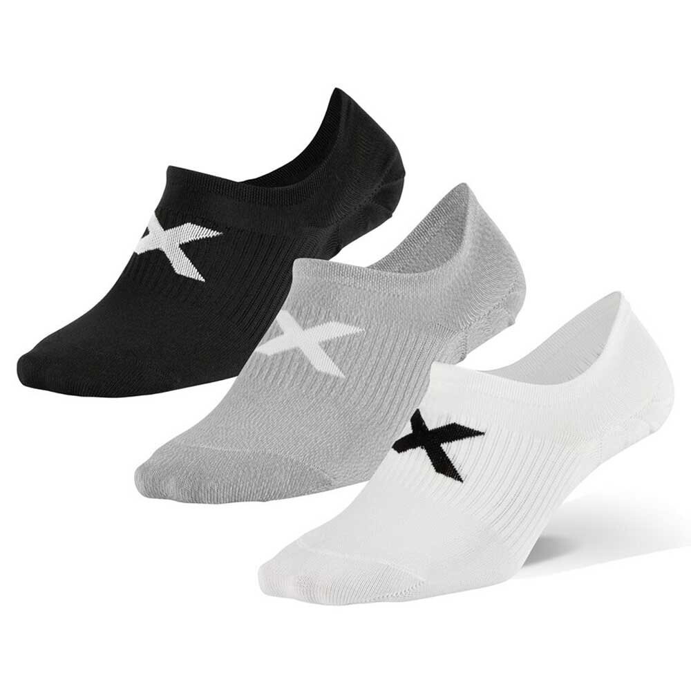

Носки 2XU Invisible short 3 шт, разноцветный
