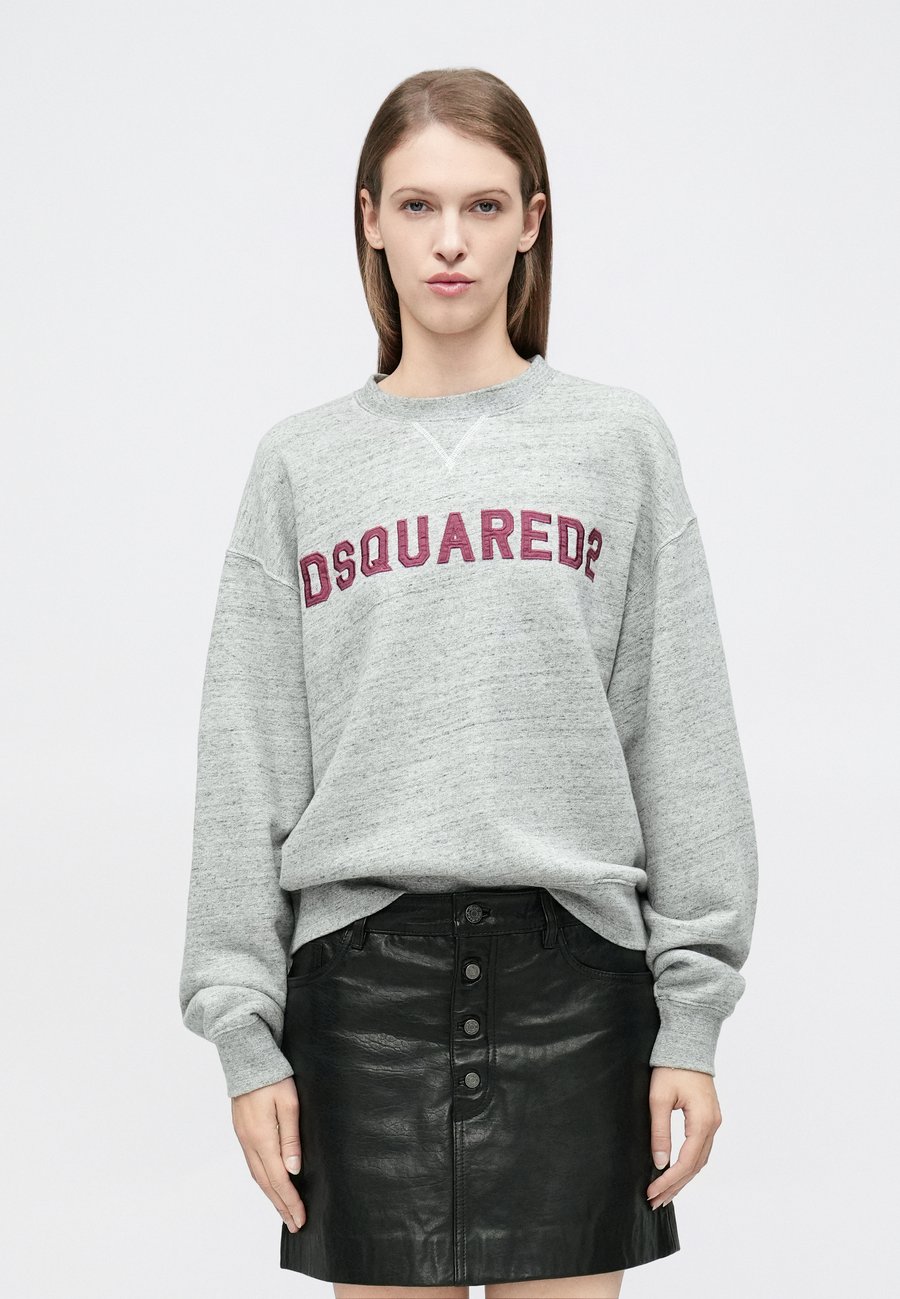 Толстовка Dsquared2 WIDE CREW NECK, Grey