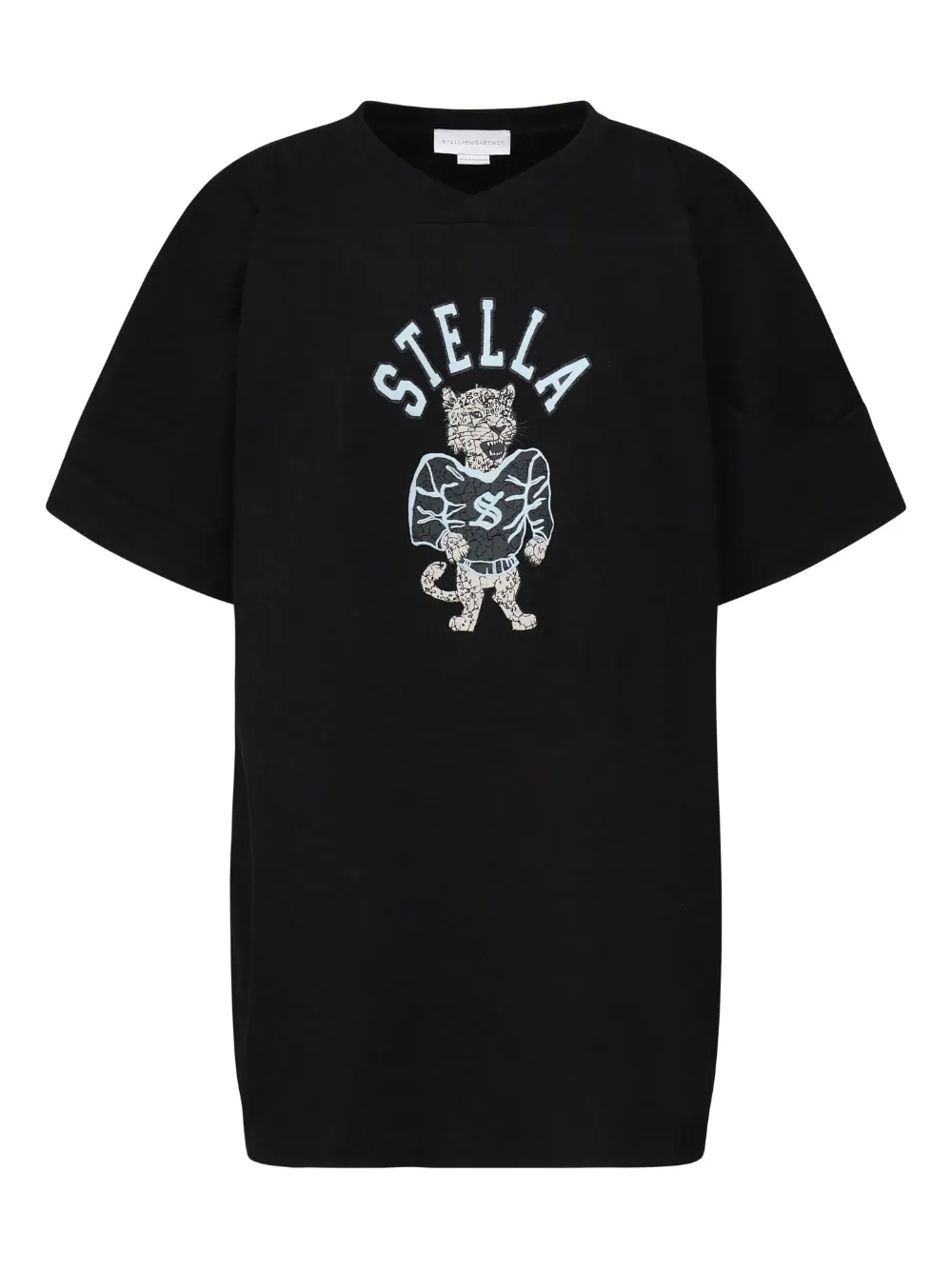 

Футболка с логотипом STELLA MCCARTNEY, черный