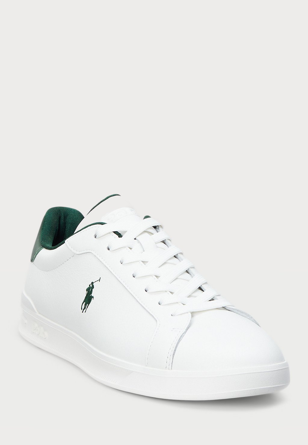 Кроссовки HERITAGE COURT II LEATHER SNEAKER UNISEX Polo Ralph Lauren, белый — фото 2