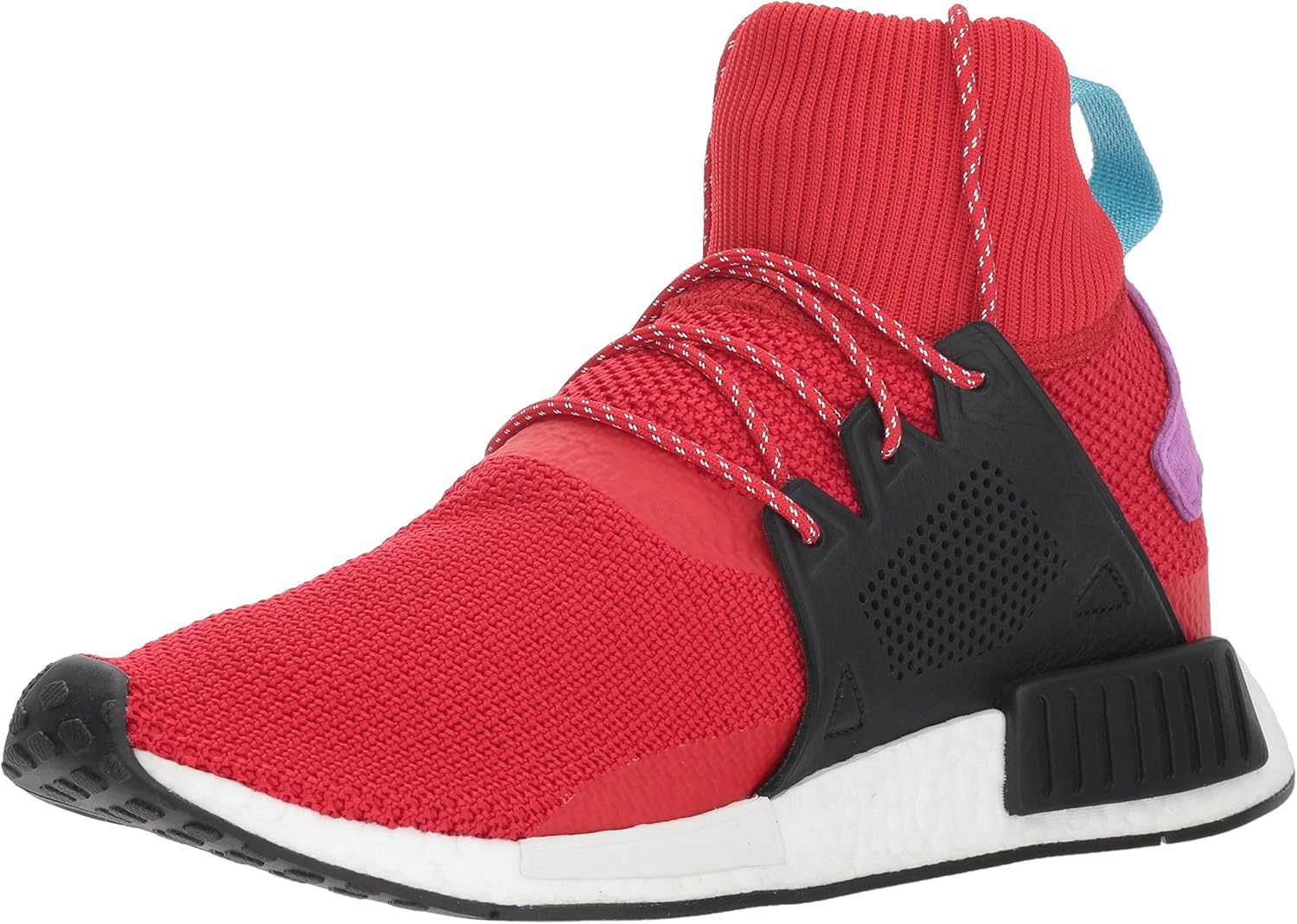

Мужские зимние беговые кроссовки adidas Originals NMDxr1, черный/фиолетовый/алый