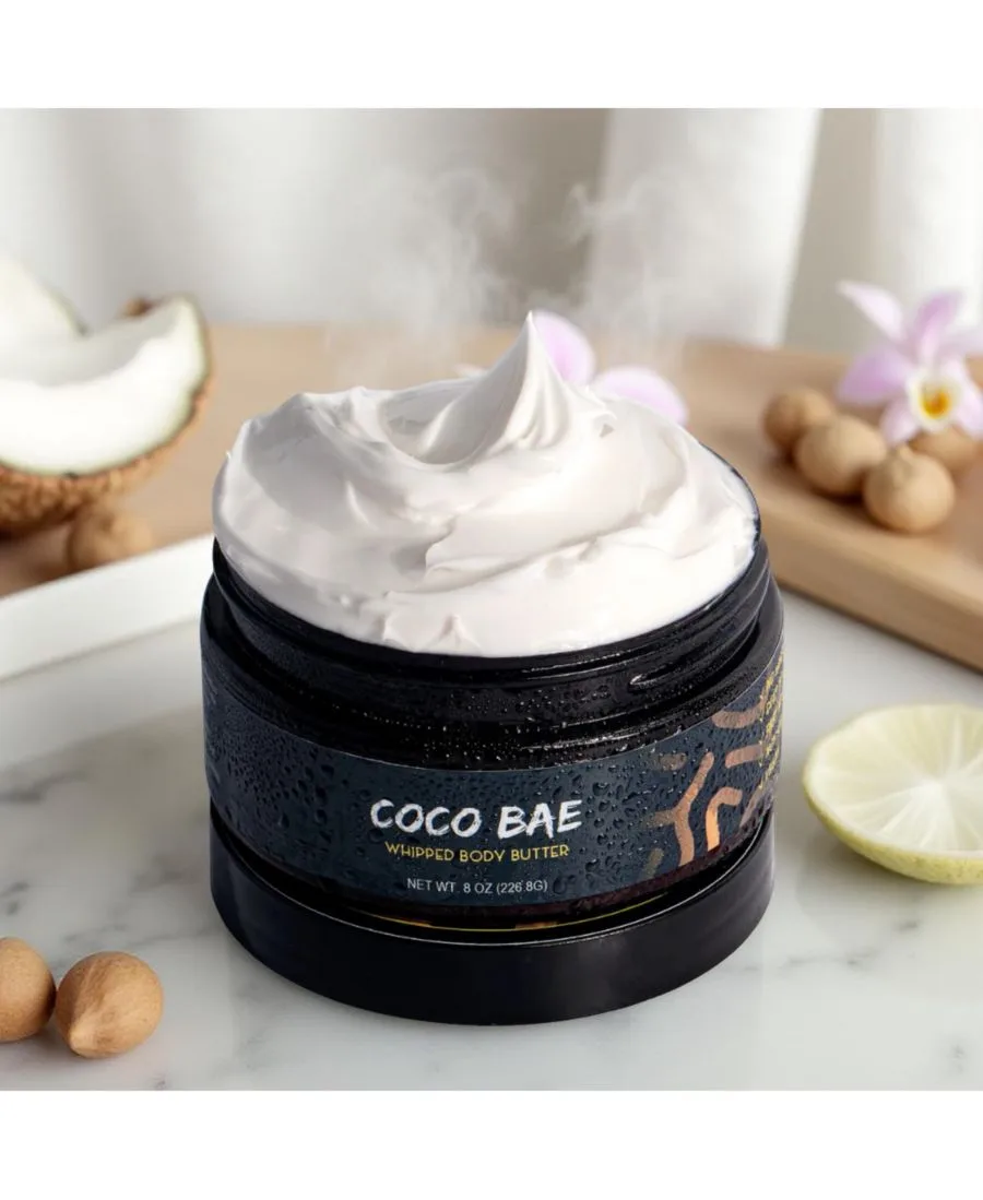 COCO XO Натуральное взбитое масло для тела COCO Bae, 8 унций — фото 4