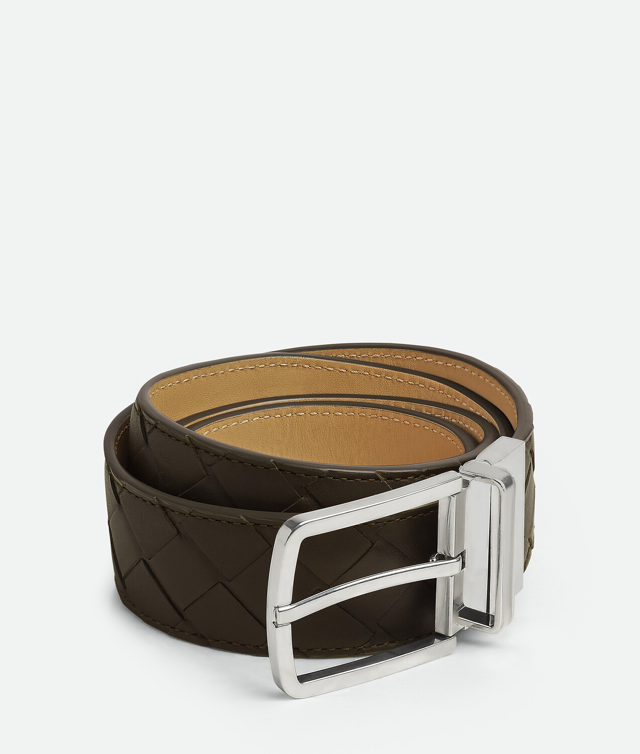 

Реверсивный ремень Intrecciato Bottega Veneta