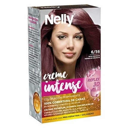 

Краска для волос Nelly N.6/56 Гранатовый красный