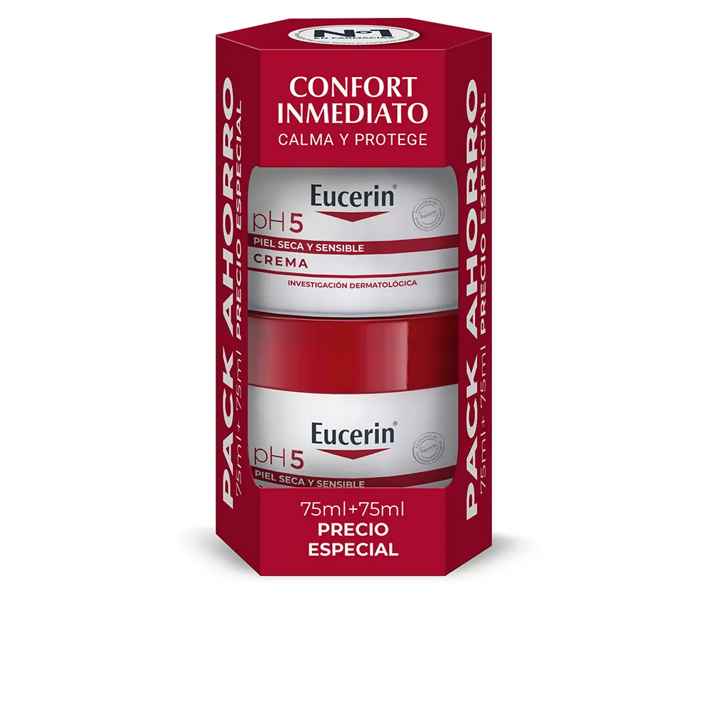 

Крем для тела Ph5 crema piel sensible lote Eucerin, 2 x 75 мл.
